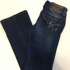 Vigoss jeans size 1 dark denim Bootcut